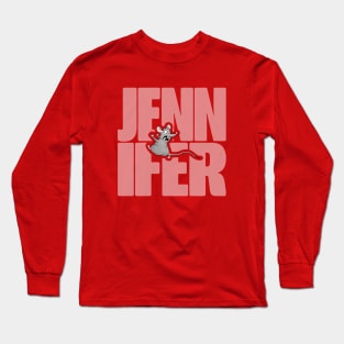 Jennifer | Running Scared | Name Long Sleeve T-Shirt